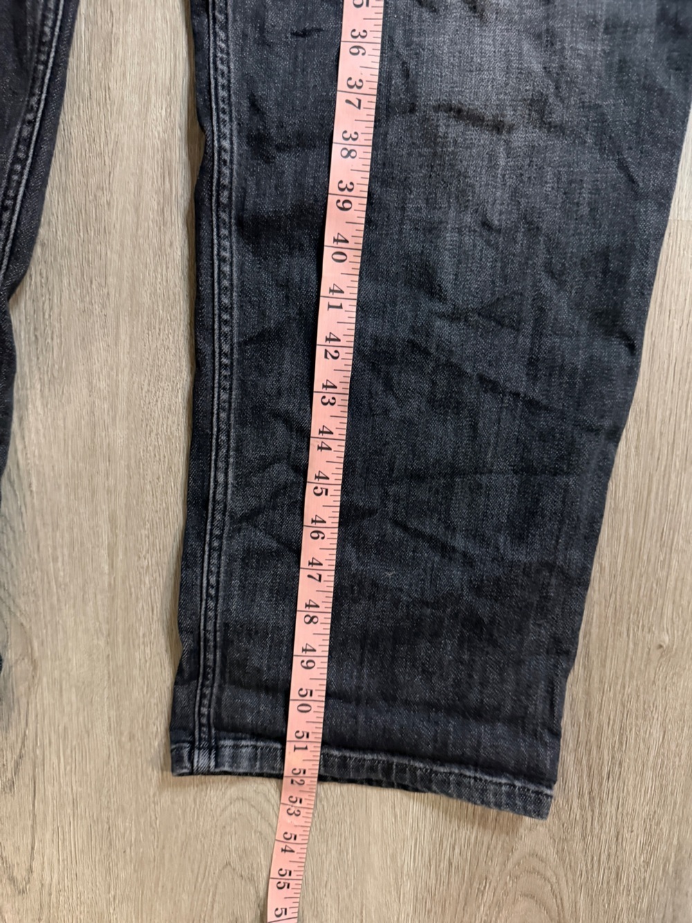 Pilcro Anthropology Black Denim Overall Jumpsuit with Button Front - Picture 16 of 16